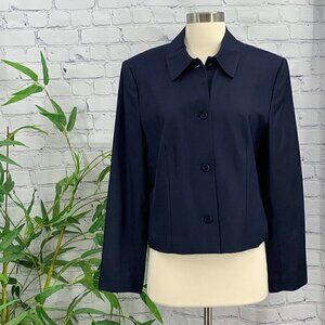 Talbots Navy Blue Pant Suit